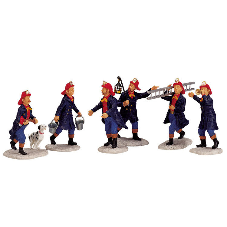 LEMAX Fireman, set of 6 #02446